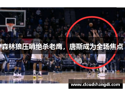 森林狼压哨绝杀老鹰，唐斯成为全场焦点